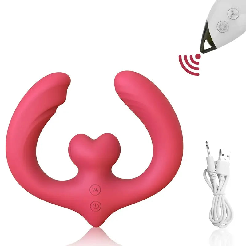 Remote-Controlled Vibrator with 7 Modes