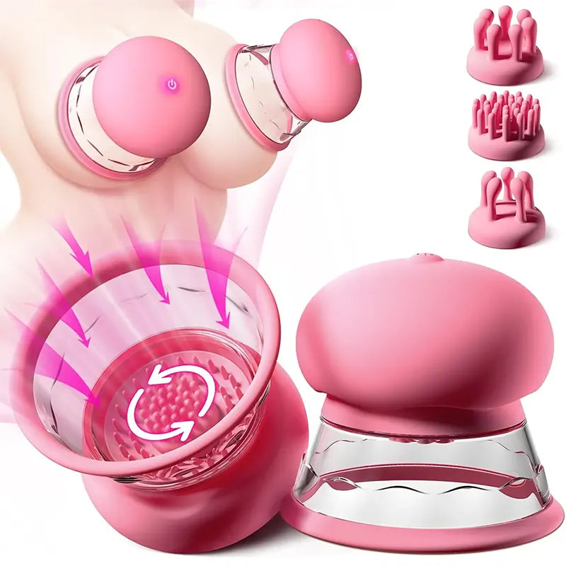 BlissSuck Vibrating & Sucking Nipple Stimulator