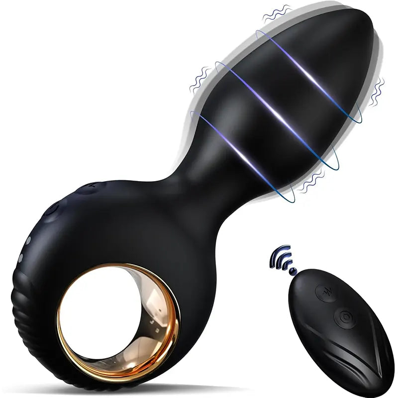 Remote-Controlled Vibrating Anal Plug