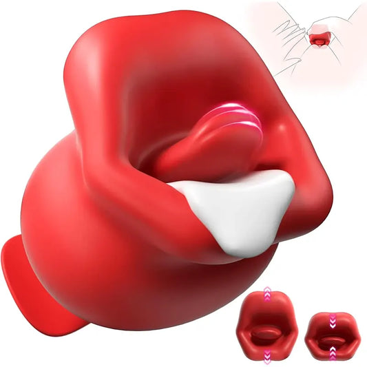 KissVibe Lip-Shaped Clitoral Vibrator