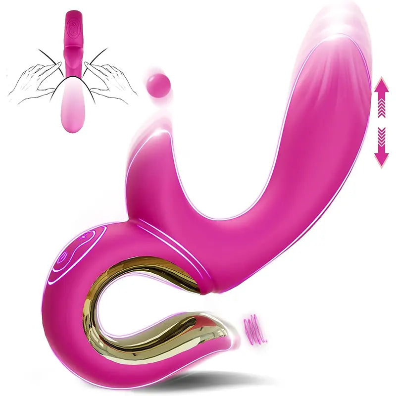 Dual-Action Thrusting G-Spot Vibrator