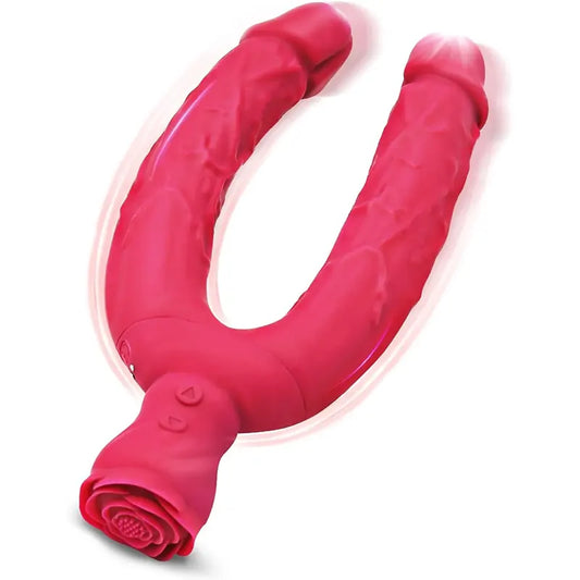 Dual Head Vibrating G-Spot Stimulation Dildo