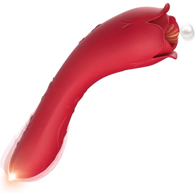 BlissLick Dual-Action Licking & Vibrating Clitoral Vibrator