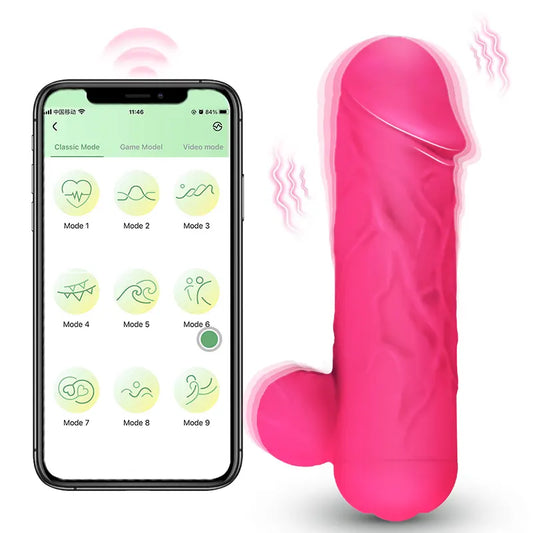 App-Controlled Mini Dildo Vibrator Love Egg