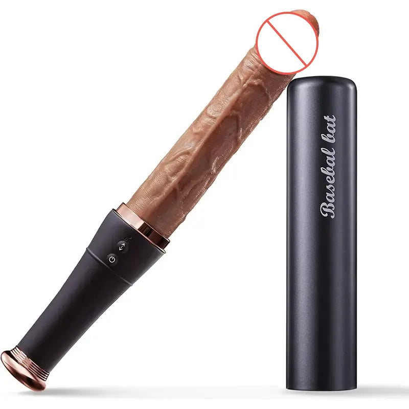 Mini Baseball Bat Vibrating Dildo