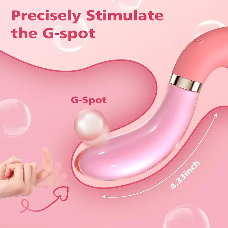 Dual-Sensation G-Spot & Temperature Play Vibrator