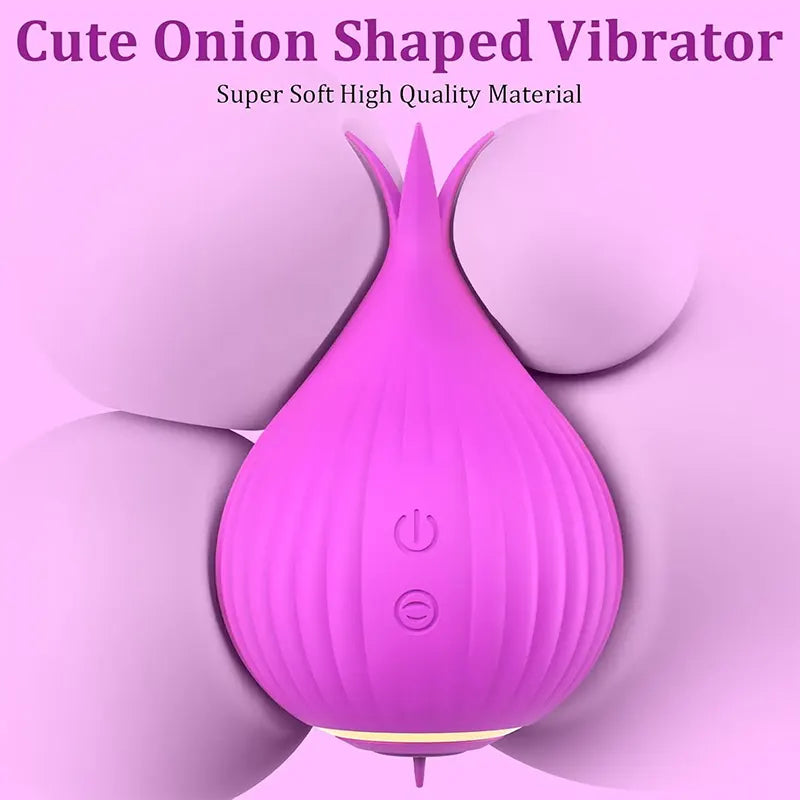 2-in-1 Onion Sucking Stimulation Vibrator