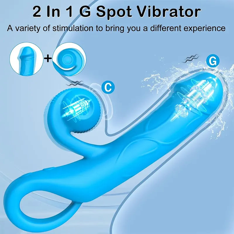 Snail Ecstasy 10-Function G-Spot & Clitoral Vibrator