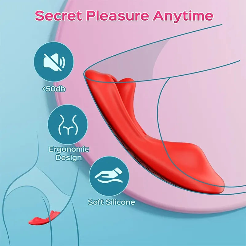 Wireless Tongue Motion Vibrator