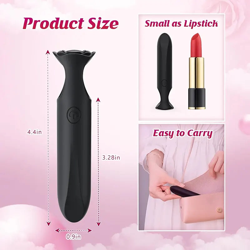 Mini Bliss Bullet Vibrator - App-Controlled