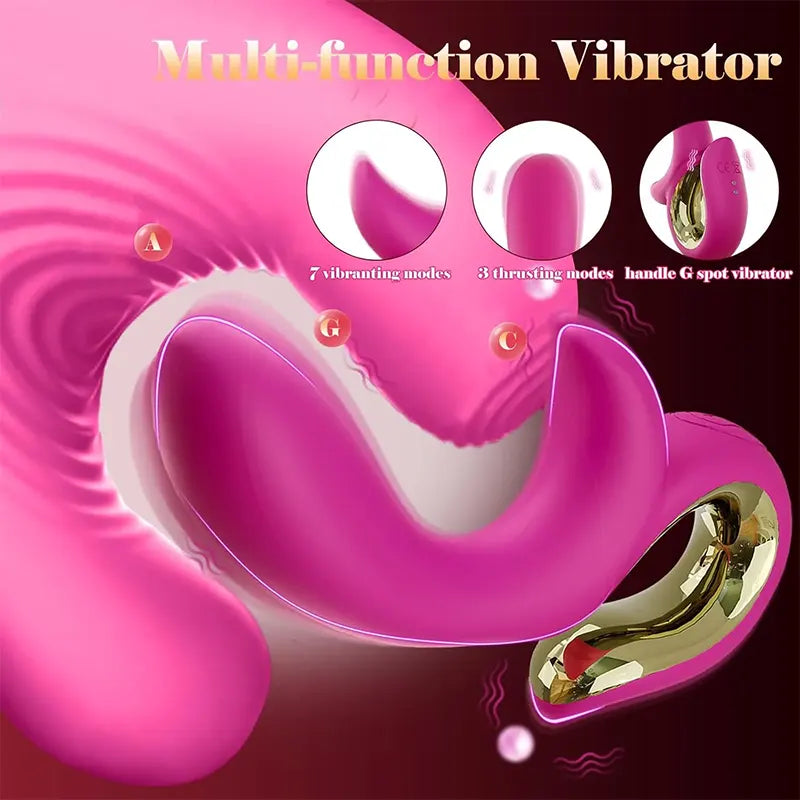 Dual-Action Thrusting G-Spot Vibrator