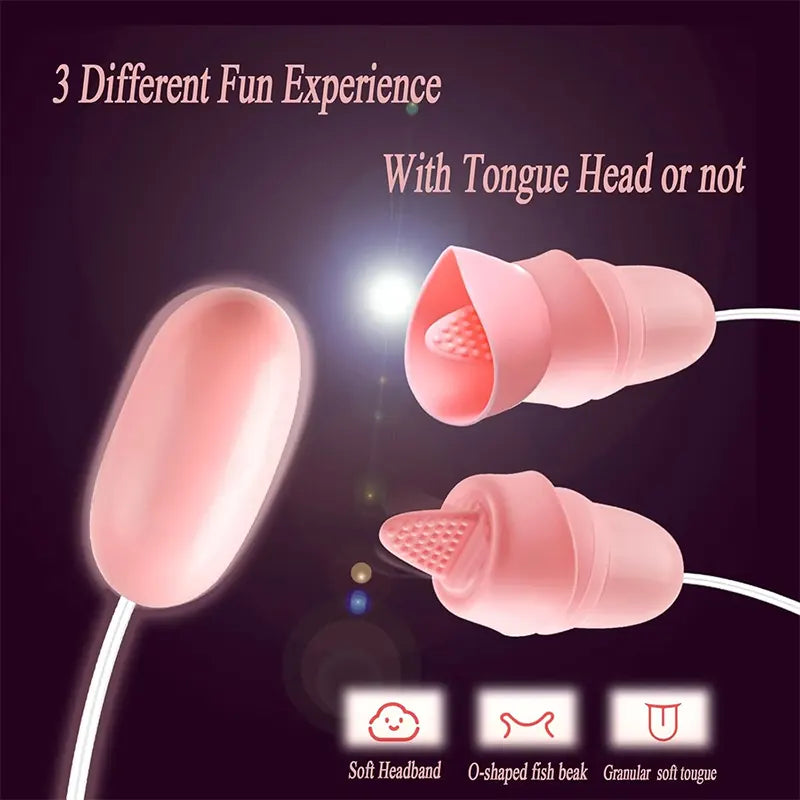 Double Headed Bear Tongue G-Spot Vibrator