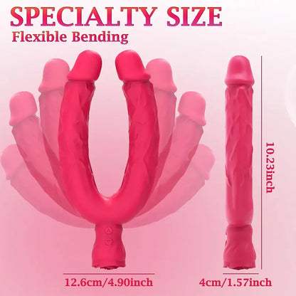 Dual Head Vibrating G-Spot Stimulation Dildo