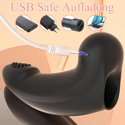 Adult Female Finger Clitoral Massage Vibrator