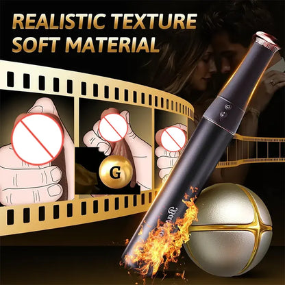 Mini Baseball Bat Vibrating Dildo