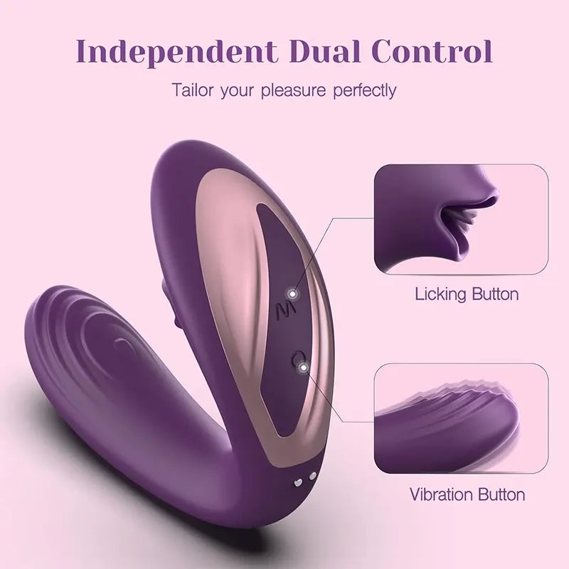 Petal Delight Clitoral Licking Vibrator