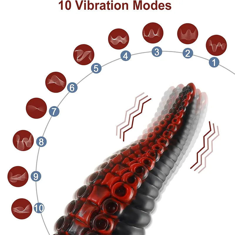 Thick tentacle dildo vibrator