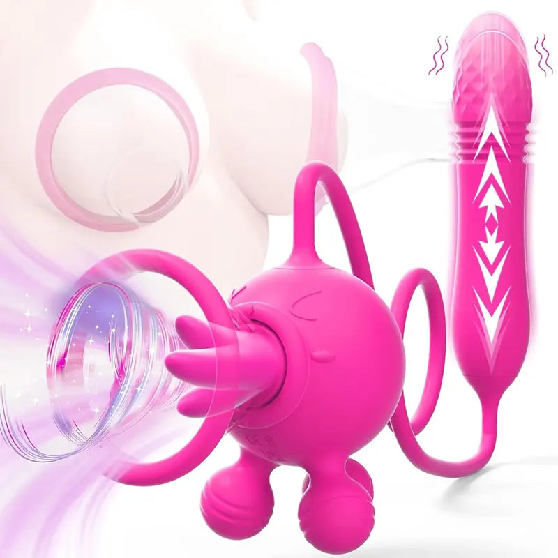 Ultimate Bliss 4-in-1 Sucking Vibrator