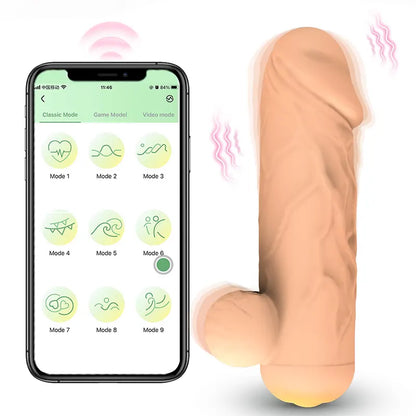 App-Controlled Mini Dildo Vibrator Love Egg