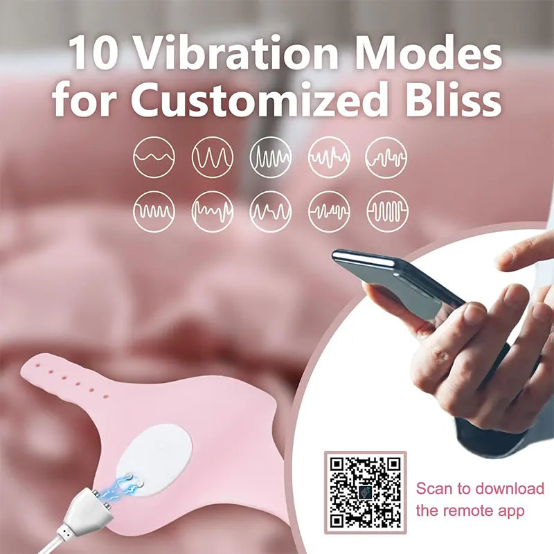 Blissful Wearable Vibration Remote Toy