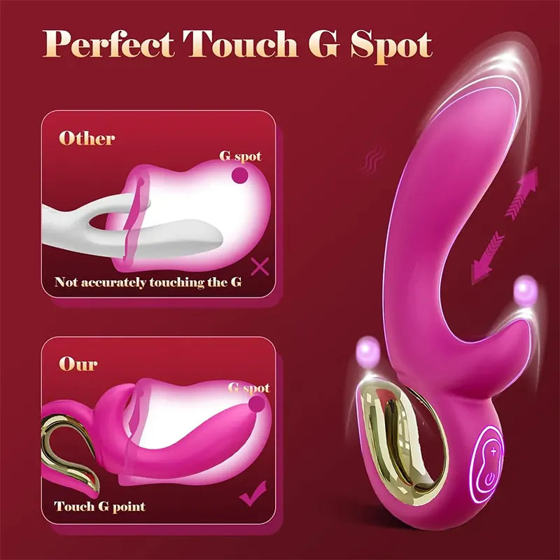 Dual-Action Thrusting G-Spot Vibrator