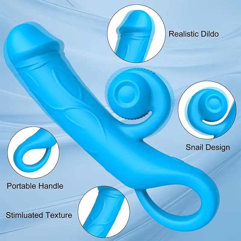 Snail Ecstasy 10-Function G-Spot & Clitoral Vibrator