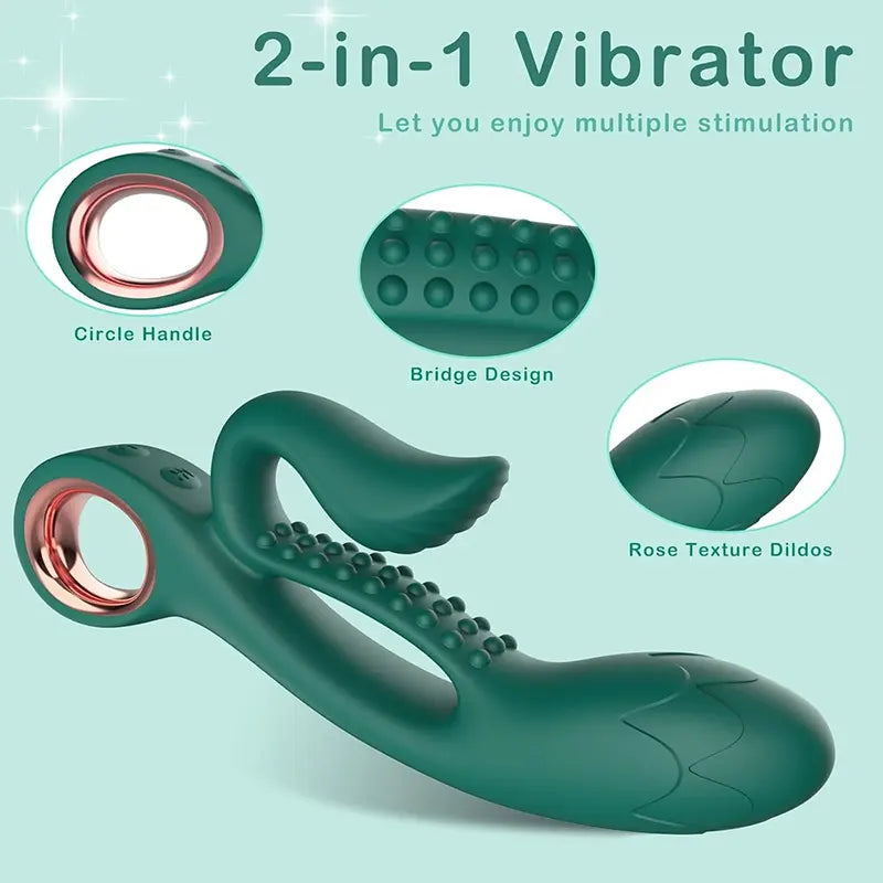 Aqua Pulse Dual-Action Rabbit Vibrator