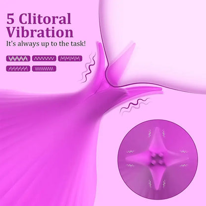 2-in-1 Onion Sucking Stimulation Vibrator