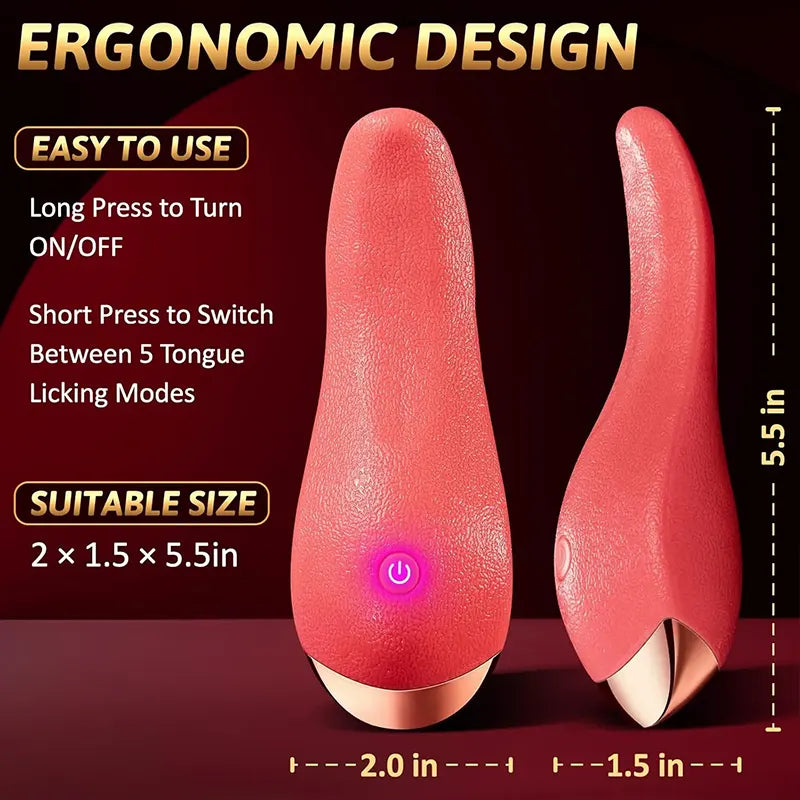 10 Patterns Tongue Stimulator for Women