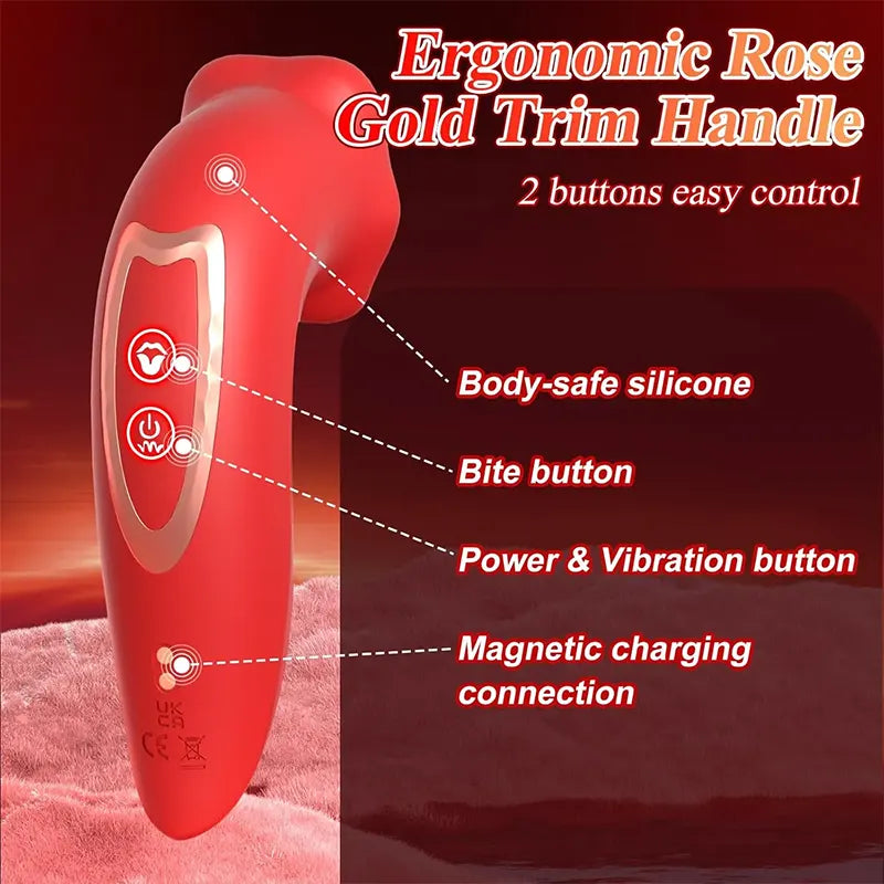 KissTease Dual-Action Vibrator