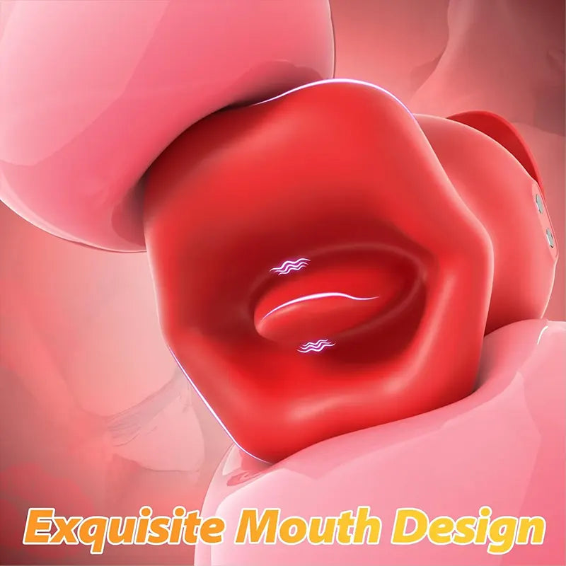 KissVibe Lip-Shaped Clitoral Vibrator