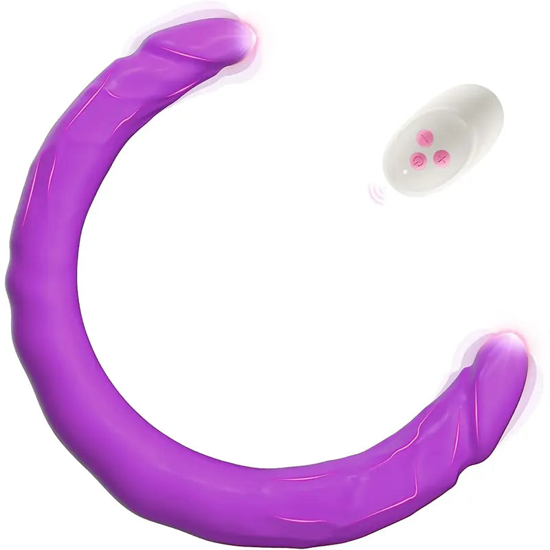 Dual Remote Control Dual Head Vibrating Dildo