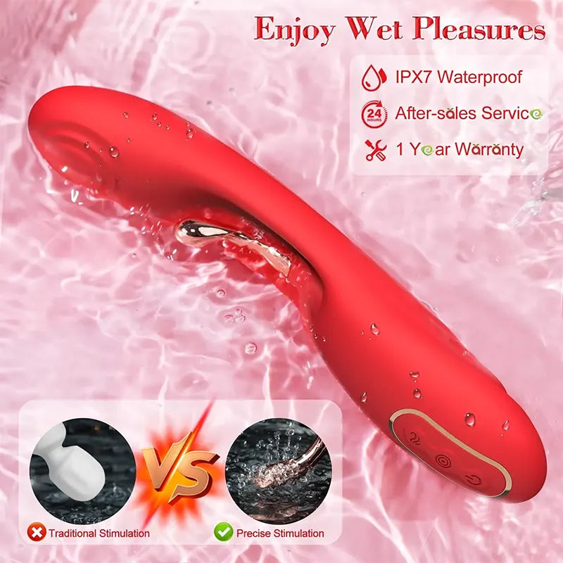 Precision Dual Stimulation Rabbit Vibrator