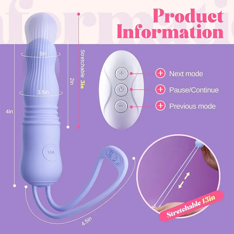 Ultimate Thrust Pro Thrusting Vibrator