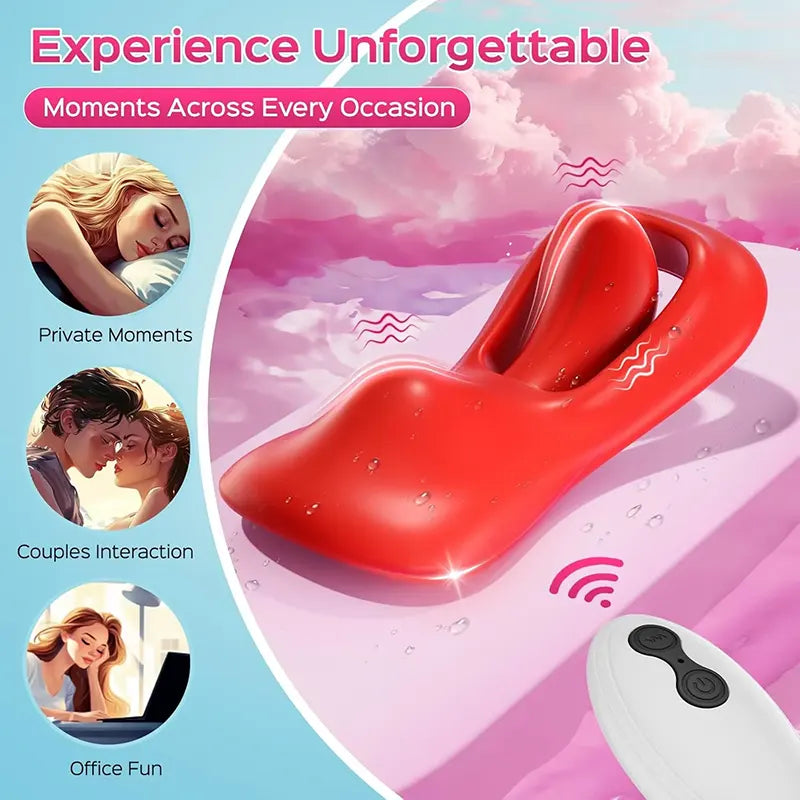 Wireless Tongue Motion Vibrator