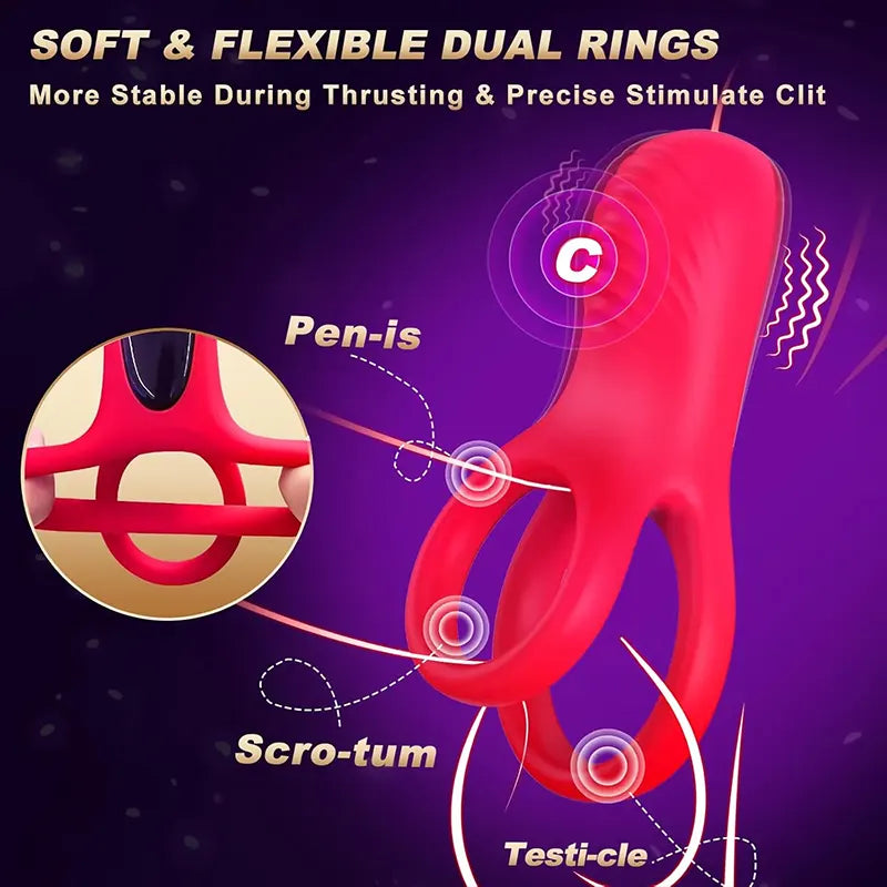 EnduraRing Dual Vibrating Cock Ring