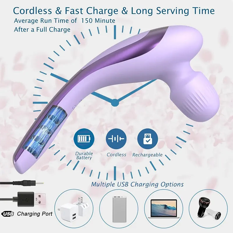 Tranquil Touch Handheld Vibrating Massager