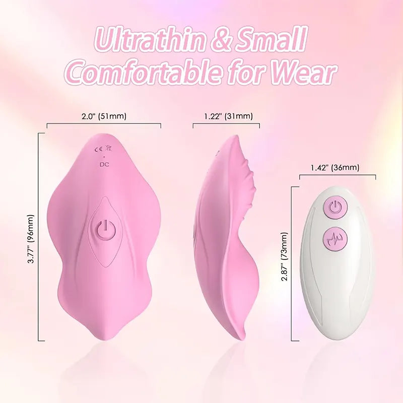 Remote Control Butterfly Clitoral G-Spot Vibrator