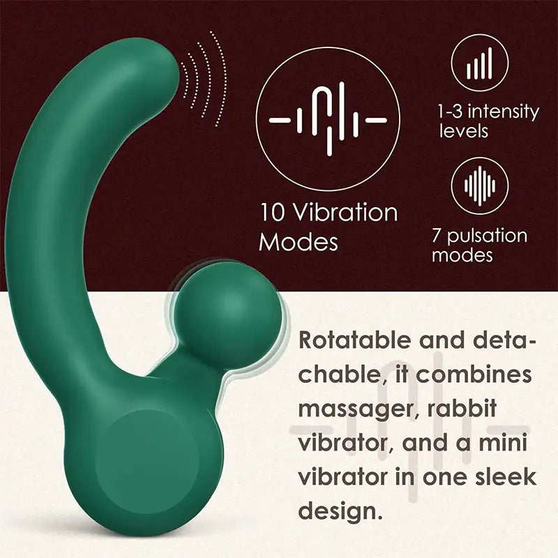 3-in-1 Rotating Vibrator