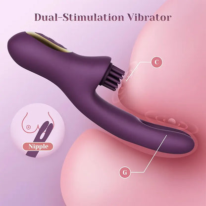 VelvetCurl Clitoral Tickling Vibrator