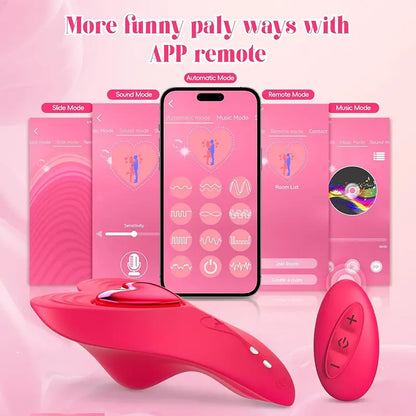 Whisper Pulse Remote-Controlled Wearable Vibrator