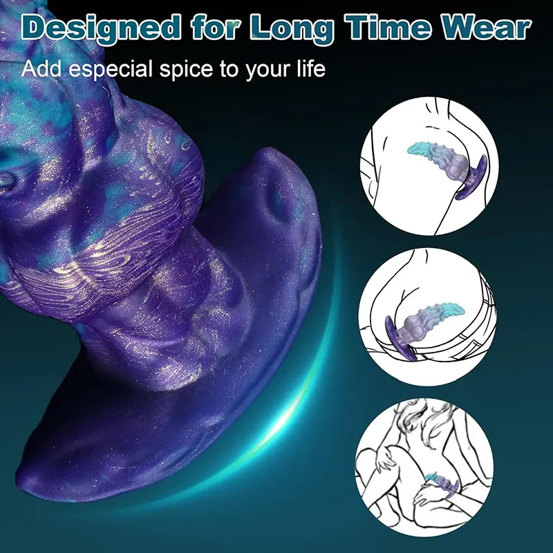 Large Silicone Tentacle Butt Plug