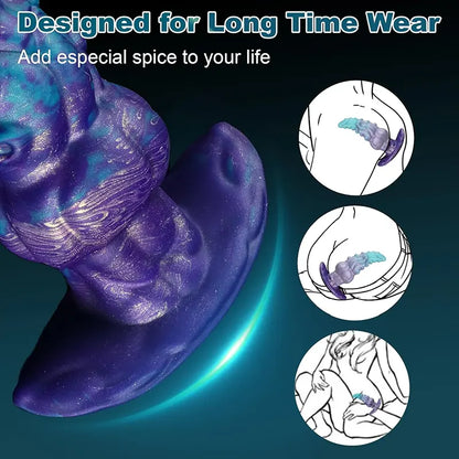 Large Silicone Tentacle Butt Plug