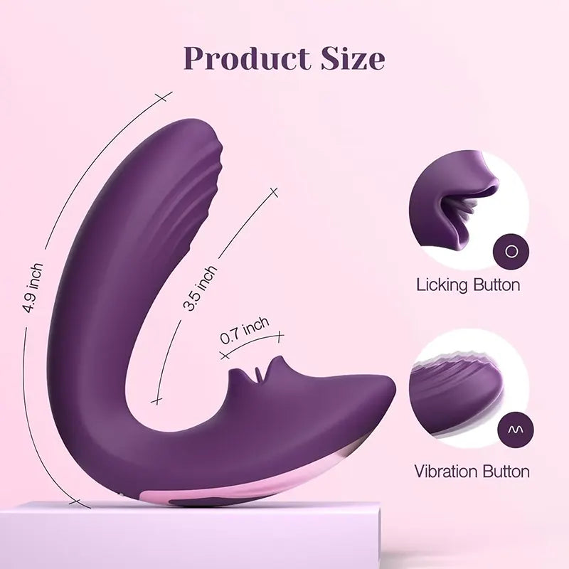 Petal Delight Clitoral Licking Vibrator