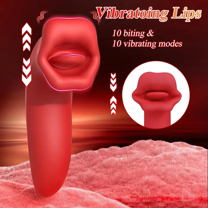 KissTease Dual-Action Vibrator