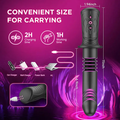 Samurai G-Spot Thrusting Vibrator