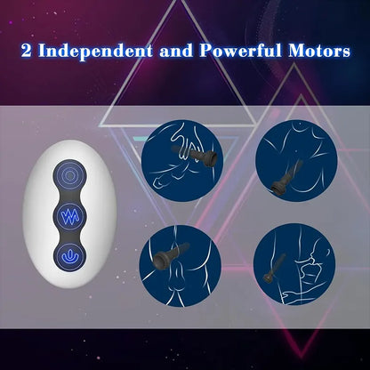 Triple Action Anal Pleasure Stimulator