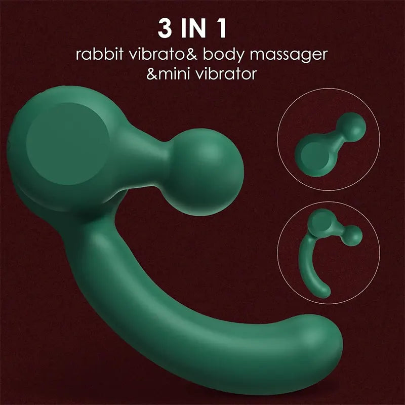 3-in-1 Rotating Vibrator