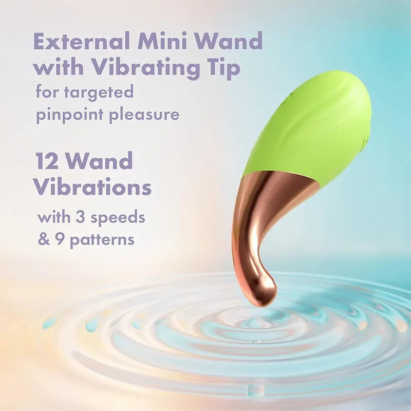 Blossom Bliss Mini Wand & Egg Vibrator Set