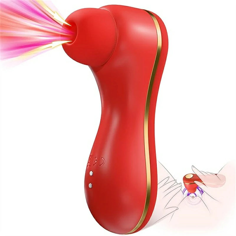 Clitoral Vibrator with 7 Suction and 3 Vibration Modes